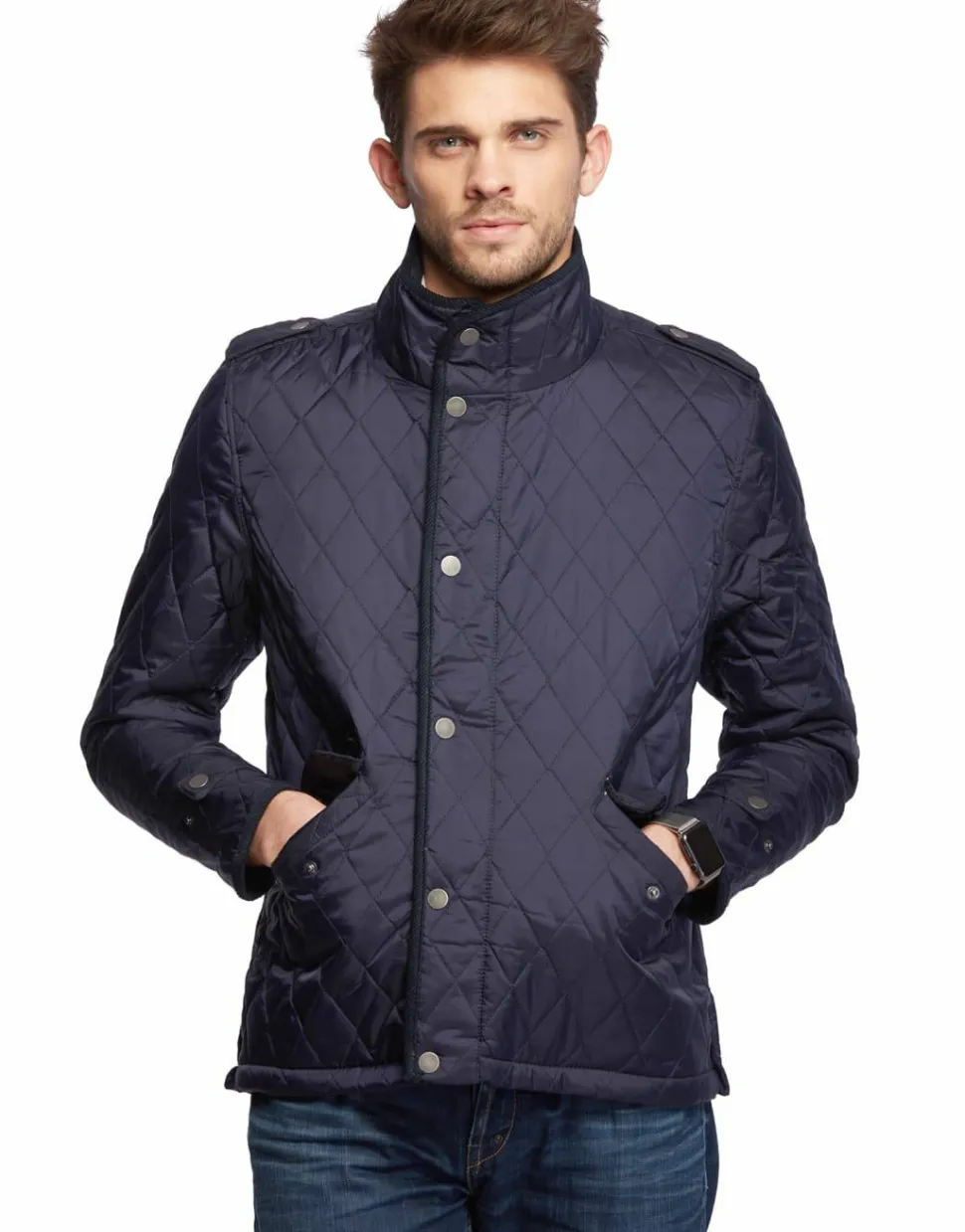 Mustaghata PEBBLETON - Blouson Matelassé Homme