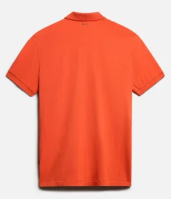 NAPAPIJRI NP0A4GDL - Polo Classique en Coton avec Logo Imprimé