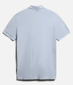 NAPAPIJRI NP0A4GDL - Polo Classique en Coton avec Logo Imprimé