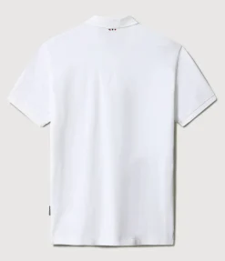 NAPAPIJRI NP0A4GDL - Polo Classique en Coton avec Logo Imprimé