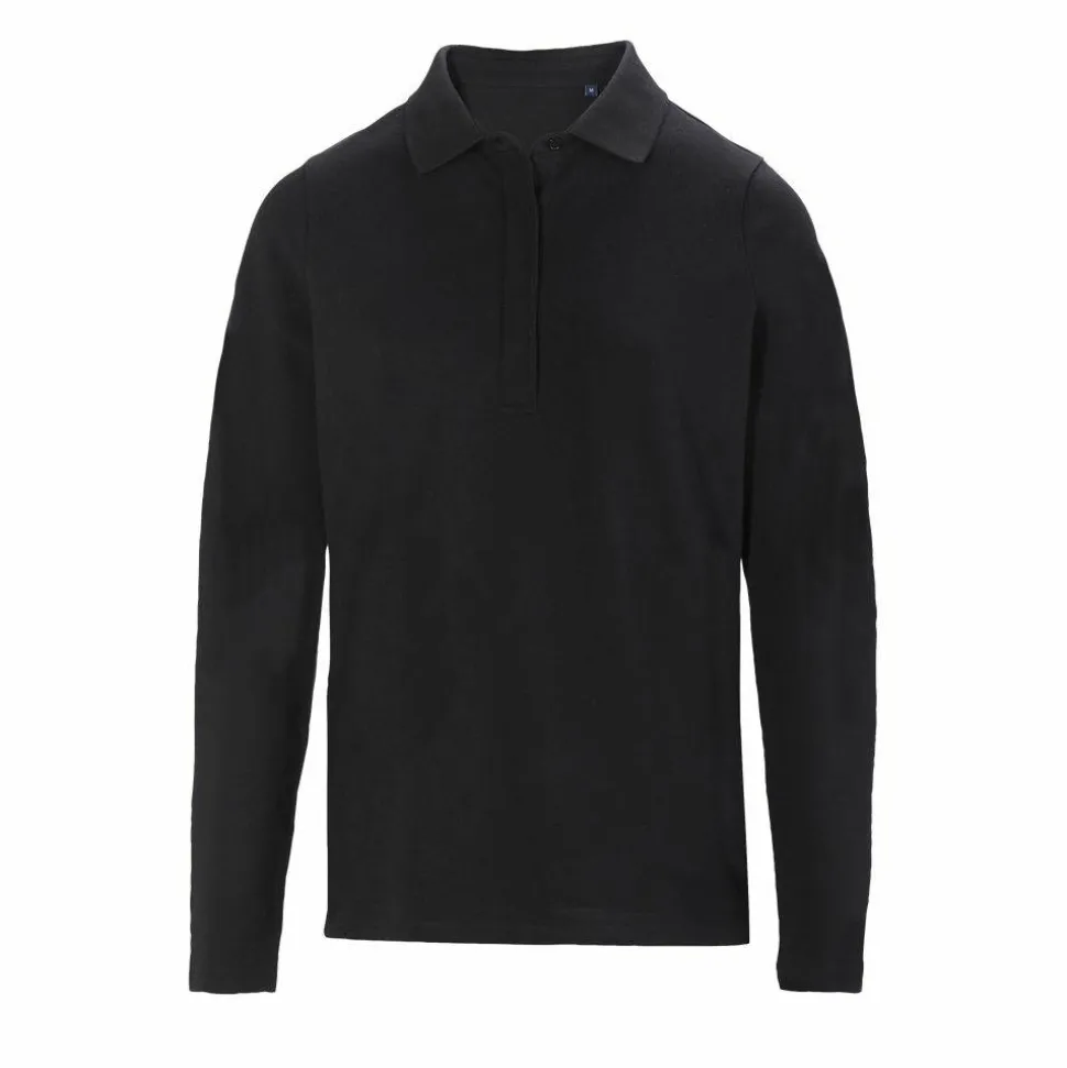 NEOBLU 04397 - OWEN LSL WOMEN Polo Patte Cachée Manches Longues Femme