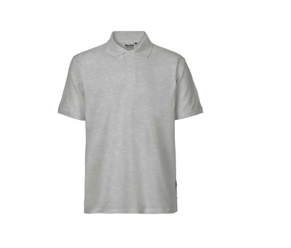 NEUTRAL O20080 - Polo Homme Confort Coton Bio Matelassé
