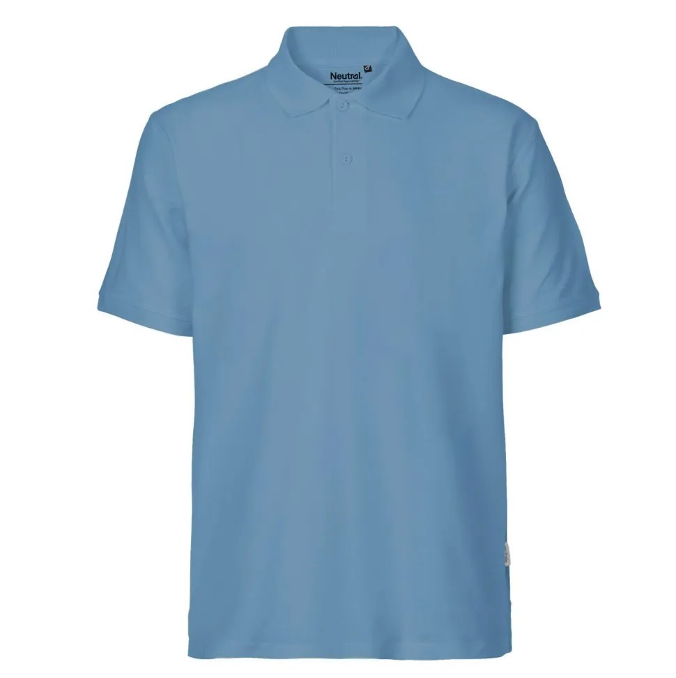 NEUTRAL O20080 - Polo Homme Confort Coton Bio Matelassé