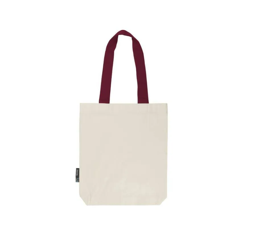 NEUTRAL O90002 - Sac shopping anses contrastées