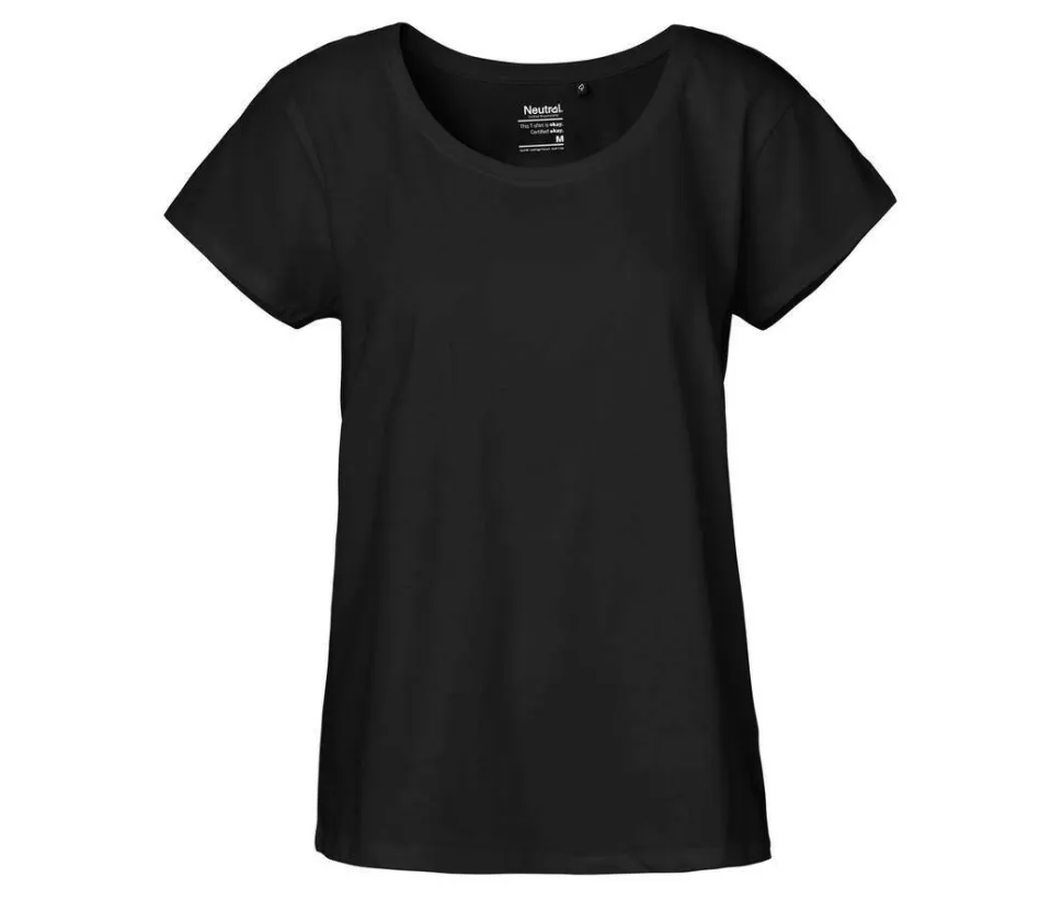 NEUTRAL O81003 - T-shirt Femme Ample Rayé Nautique Chic