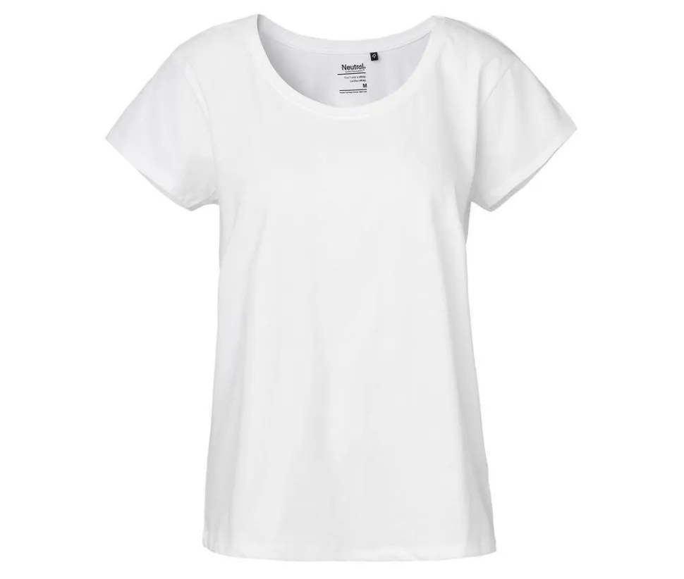NEUTRAL O81003 - T-shirt Femme Ample Rayé Nautique Chic