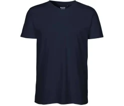 NEUTRAL O61005 - T-shirt Homme Col V en Coton Bio Léger