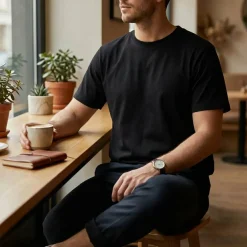NEW MORNING STUDIOS NM038 - Basic Regular Fit Tee