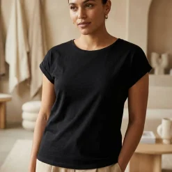 NEW MORNING STUDIOS NM007 - Ladies Regular Extended Shoulder Tee