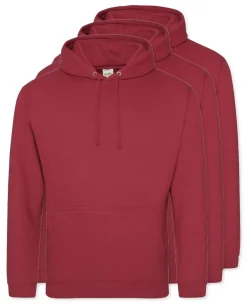 Pack de 3 AWDis Just Hoods JH001 - Sweat à Capuche Confort et Style Unisexe