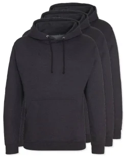 Pack de 3 AWDis Just Hoods JH001 - Sweat à Capuche Confort et Style Unisexe