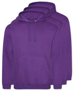 Pack de 3 AWDis Just Hoods JH001 - Sweat à Capuche Confort et Style Unisexe