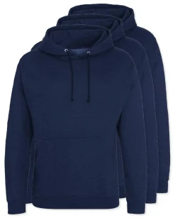 Pack de 3 AWDis Just Hoods JH001 - Sweat à Capuche Confort et Style Unisexe