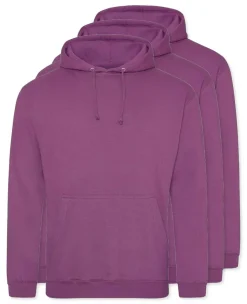 Pack de 3 AWDis Just Hoods JH001 - Sweat à Capuche Confort et Style Unisexe