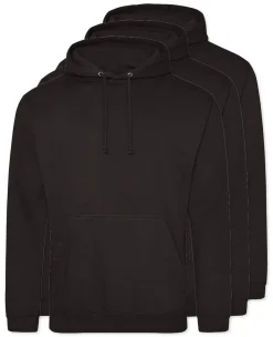 Pack de 3 AWDis Just Hoods JH001 - Sweat à Capuche Confort et Style Unisexe