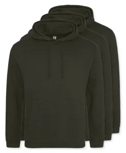 Pack de 3 AWDis Just Hoods JH001 - Sweat à Capuche Confort et Style Unisexe