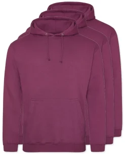 Pack de 3 AWDis Just Hoods JH001 - Sweat à Capuche Confort et Style Unisexe