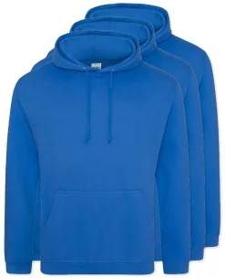 Pack de 3 AWDis Just Hoods JH001 - Sweat à Capuche Confort et Style Unisexe