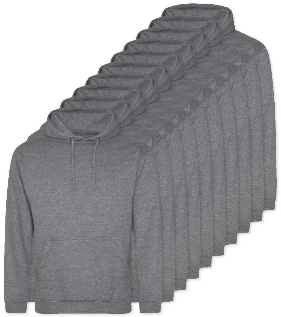 Pack de 100 AWDis Just Hoods JH001 - Sweat à Capuche Confort et Style Unisexe