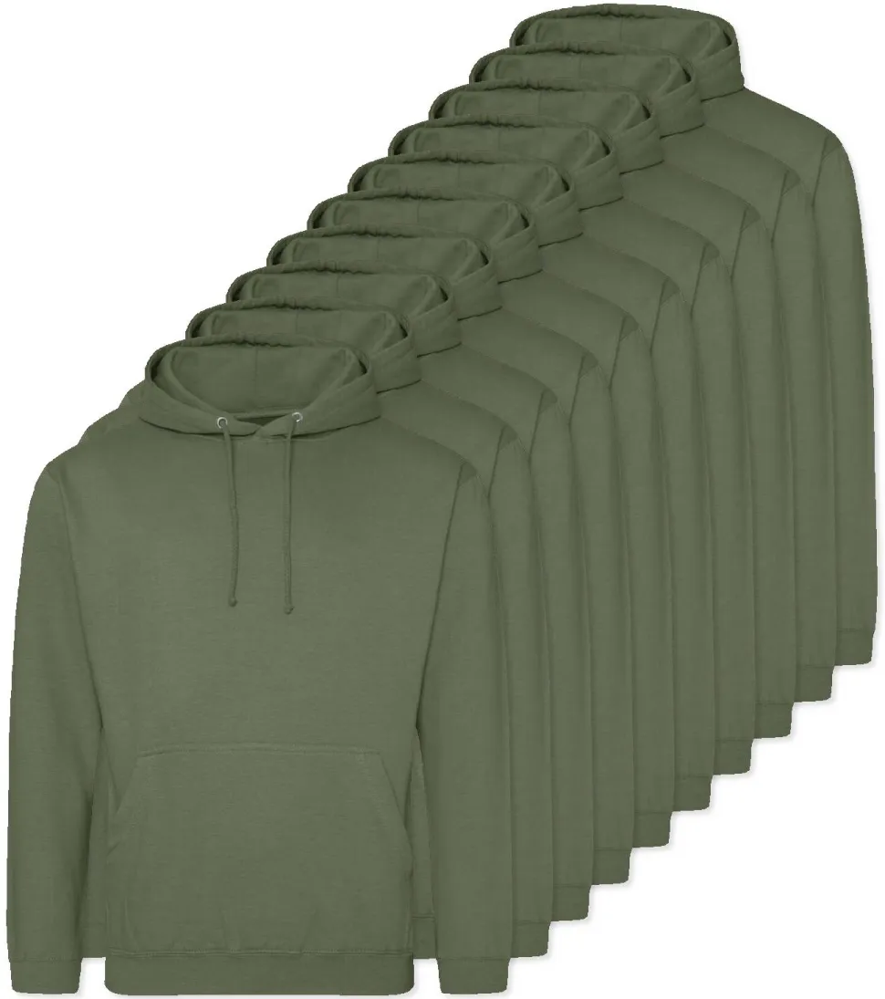 Pack de 100 AWDis Just Hoods JH001 - Sweat à Capuche Confort et Style Unisexe