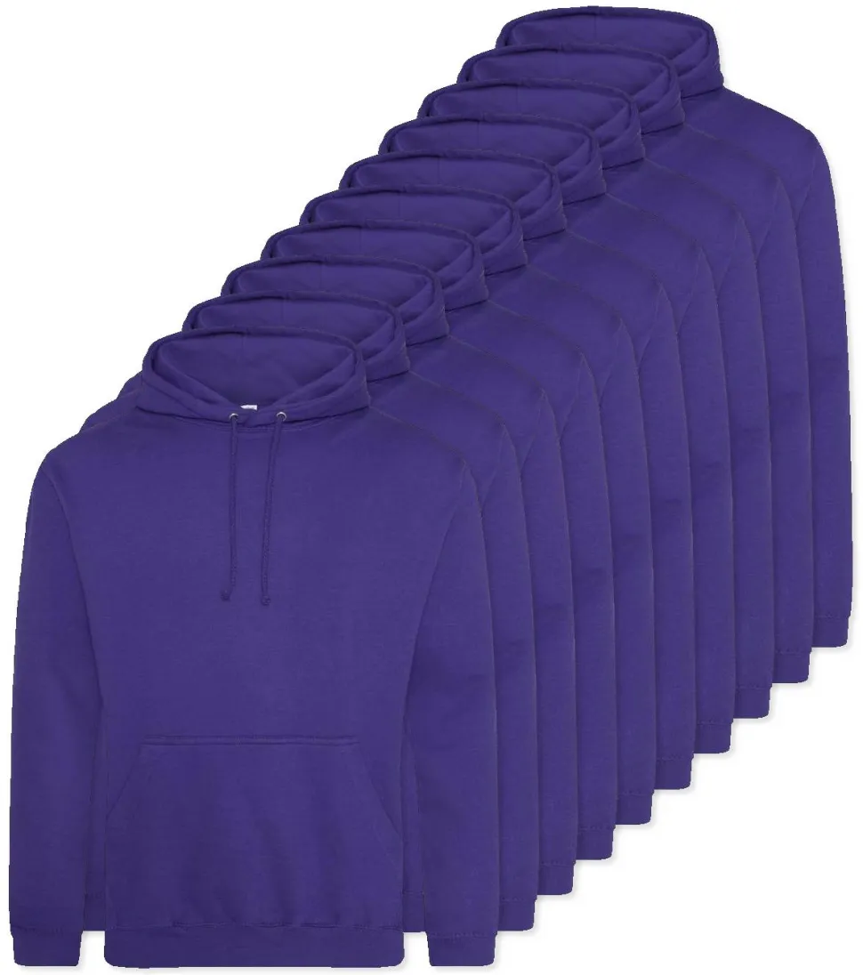 Pack de 100 AWDis Just Hoods JH001 - Sweat à Capuche Confort et Style Unisexe