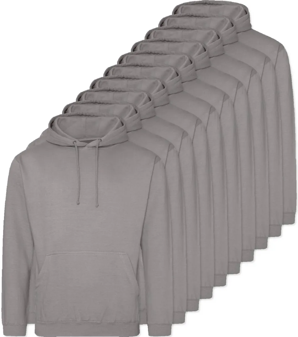 Pack de 100 AWDis Just Hoods JH001 - Sweat à Capuche Confort et Style Unisexe