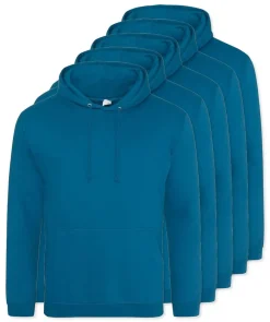 Pack de 5 AWDis Just Hoods JH001 - Sweat à Capuche Confort et Style Unisexe