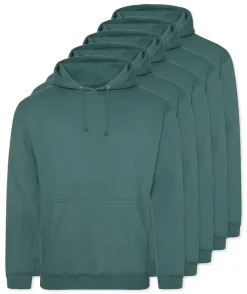 Pack de 5 AWDis Just Hoods JH001 - Sweat à Capuche Confort et Style Unisexe