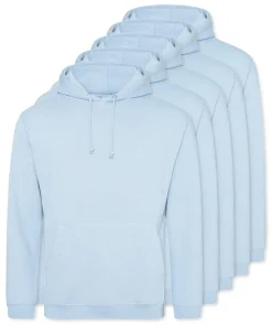 Pack de 5 AWDis Just Hoods JH001 - Sweat à Capuche Confort et Style Unisexe