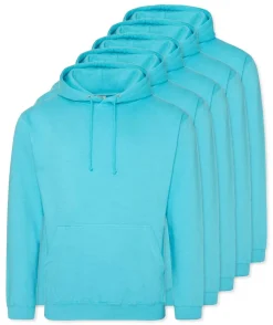 Pack de 5 AWDis Just Hoods JH001 - Sweat à Capuche Confort et Style Unisexe