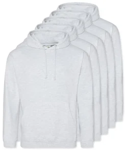Pack de 5 AWDis Just Hoods JH001 - Sweat à Capuche Confort et Style Unisexe