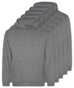 Pack de 5 AWDis Just Hoods JH001 - Sweat à Capuche Confort et Style Unisexe