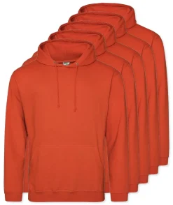 Pack de 5 AWDis Just Hoods JH001 - Sweat à Capuche Confort et Style Unisexe