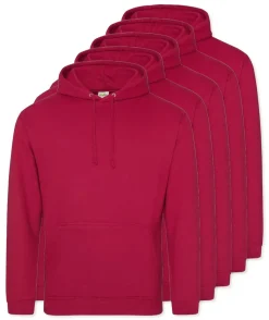 Pack de 5 AWDis Just Hoods JH001 - Sweat à Capuche Confort et Style Unisexe