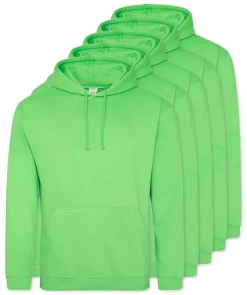 Pack de 5 AWDis Just Hoods JH001 - Sweat à Capuche Confort et Style Unisexe