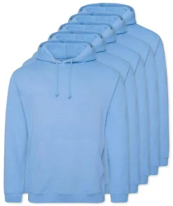 Pack de 5 AWDis Just Hoods JH001 - Sweat à Capuche Confort et Style Unisexe