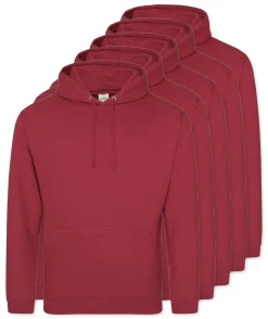 Pack de 5 AWDis Just Hoods JH001 - Sweat à Capuche Confort et Style Unisexe