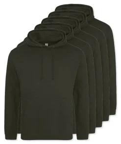Pack de 5 AWDis Just Hoods JH001 - Sweat à Capuche Confort et Style Unisexe