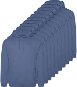 Pack de 10 AWDis Just Hoods JH001 - Sweat à Capuche Confort et Style Unisexe