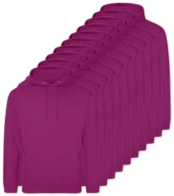 Pack de 10 AWDis Just Hoods JH001 - Sweat à Capuche Confort et Style Unisexe