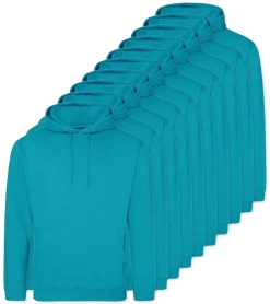 Pack de 10 AWDis Just Hoods JH001 - Sweat à Capuche Confort et Style Unisexe