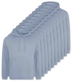 Pack de 10 AWDis Just Hoods JH001 - Sweat à Capuche Confort et Style Unisexe