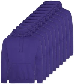 Pack de 10 AWDis Just Hoods JH001 - Sweat à Capuche Confort et Style Unisexe