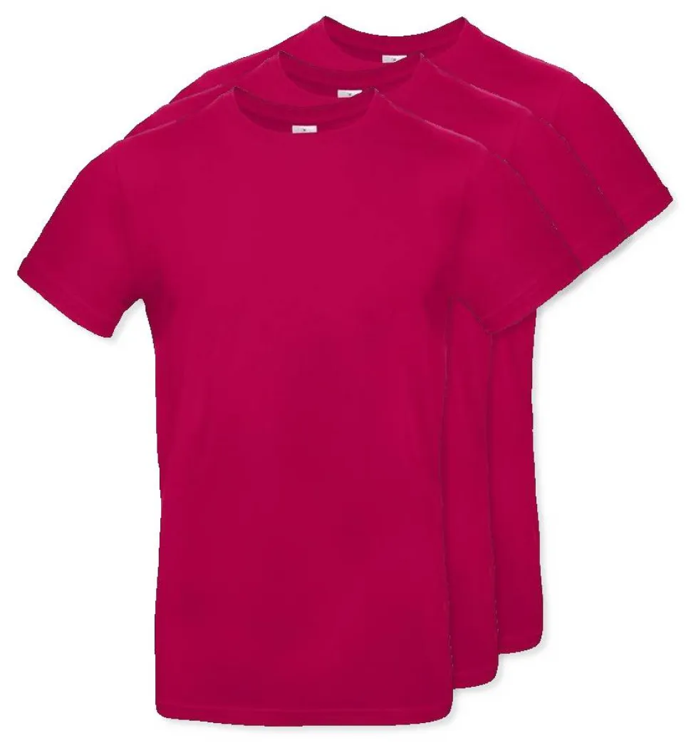 Pack de 30 B&C BC03T - Tee-Shirt Homme 100% Coton