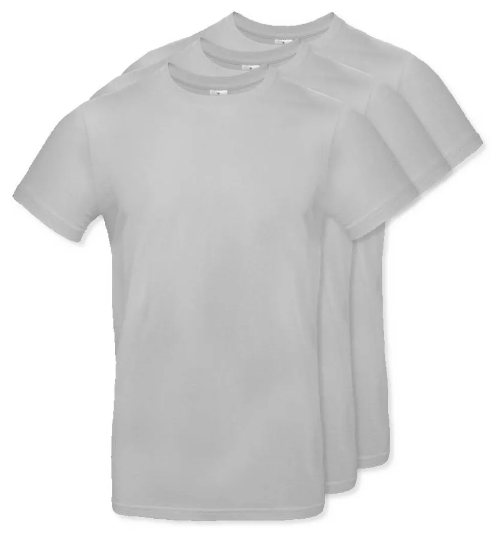 Pack de 3 B&C BC03T - Tee-Shirt Homme 100% Coton