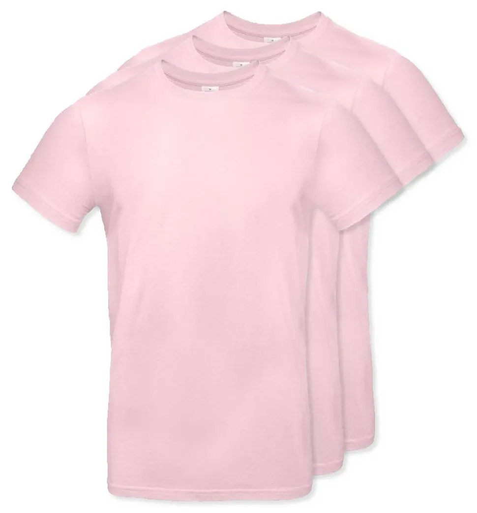 Pack de 3 B&C BC03T - Tee-Shirt Homme 100% Coton