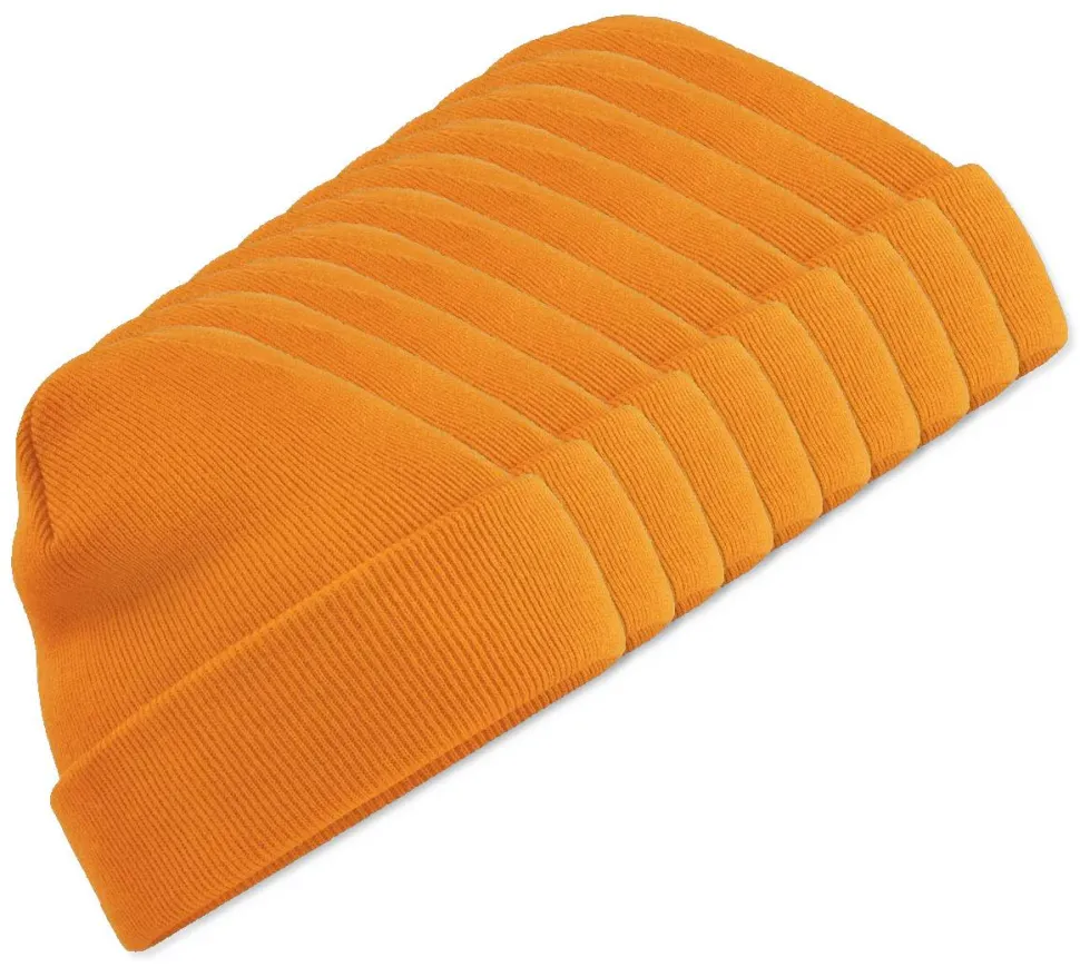 Pack de 100 Beechfield BF045 - Bonnet Hiver Unisexe avec Rabat Confortable