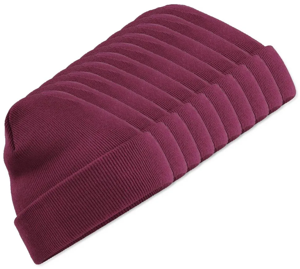 Pack de 100 Beechfield BF045 - Bonnet Hiver Unisexe avec Rabat Confortable