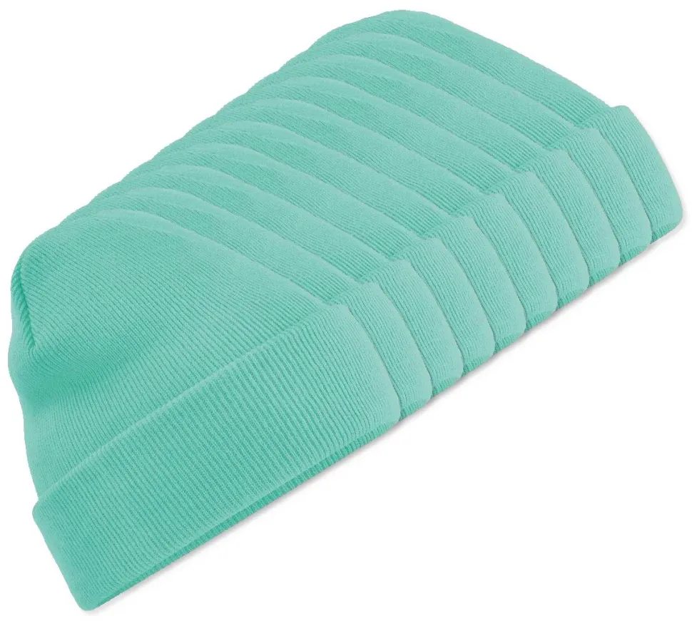 Pack de 100 Beechfield BF045 - Bonnet Hiver Unisexe avec Rabat Confortable