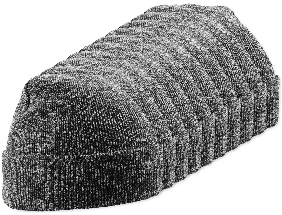 Pack de 100 Beechfield BF045 - Bonnet Hiver Unisexe avec Rabat Confortable